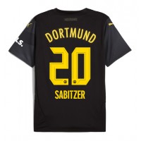 Borussia Dortmund Marcel Sabitzer #20 Replika Bortatröja 2024-25 Kortärmad